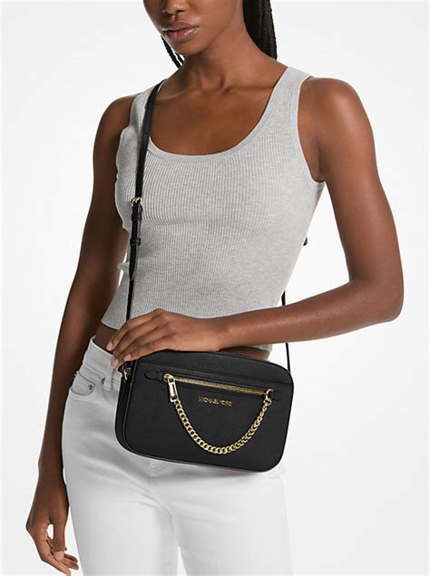 michael kors jet set large smartphone crossbody|Michael Kors jet set charm.